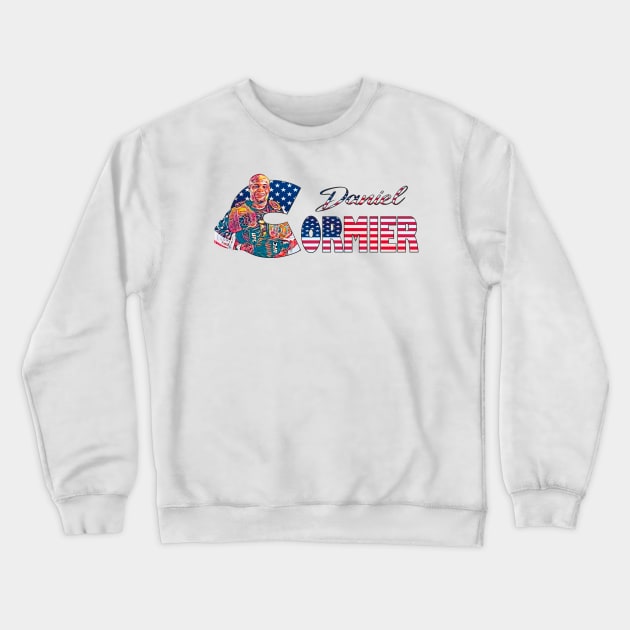 Daniel Cormier American Crewneck Sweatshirt by FightIsRight